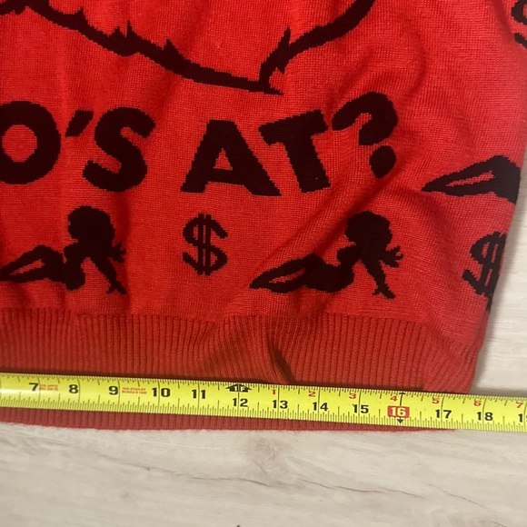 FUN.COM Men’s Large Pullover Crew Neck Adult Humor Christmas Ugly Sweater - Picture 7 of 8